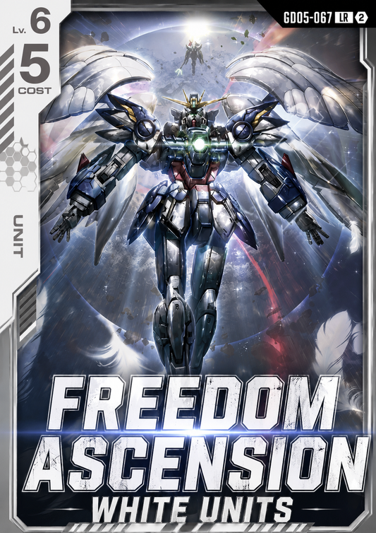 Gundam - Freedom Ascension - White Units