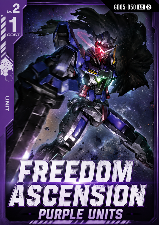 Gundam - Freedom Ascension - Purple Units