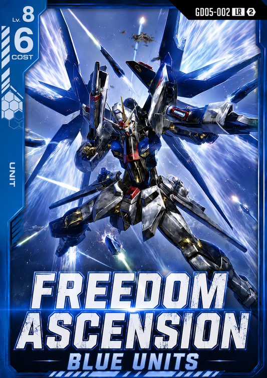 Gundam - Freedom Ascension - Blue Units