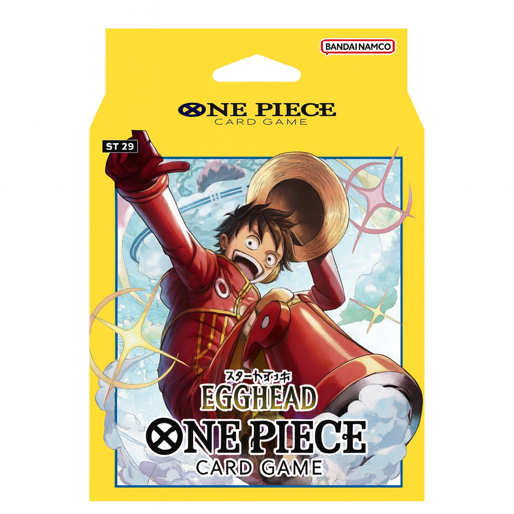 One Piece Card Game: Starter Deck Display – Egghead [ST-29] (pre-order) (limit 2)