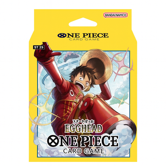 One Piece Card Game: Starter Deck Display – Egghead [ST-29] (pre-order) (limit 2)