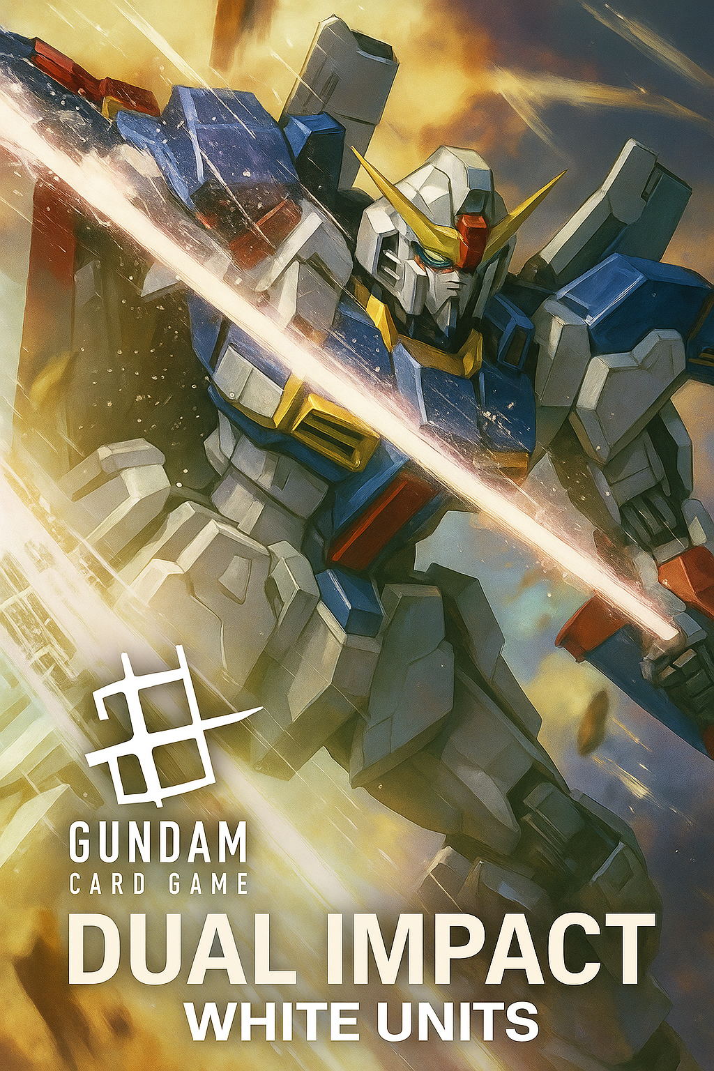 Gundam - Dual Impact - White Units