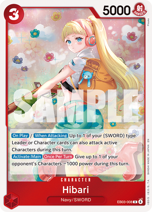 ONE PIECE HEROINES EDITION- [EB-03] Singles (All Colours)