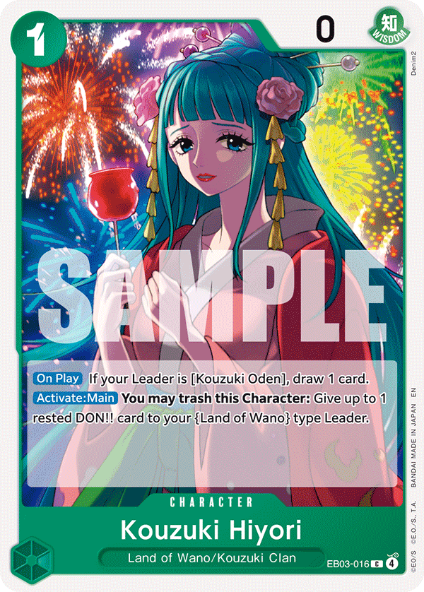 ONE PIECE HEROINES EDITION- [EB-03] Singles (All Colours)