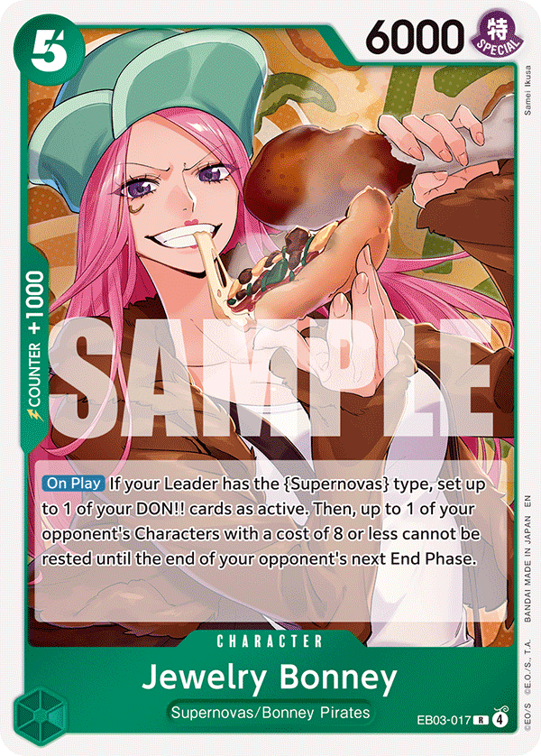 ONE PIECE HEROINES EDITION- [EB-03] Singles (All Colours)