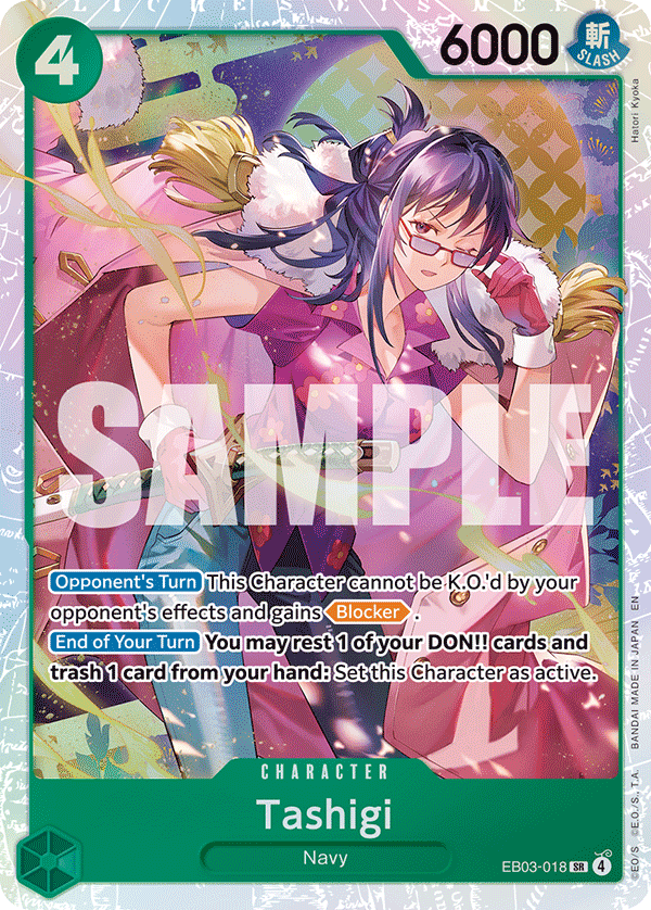 ONE PIECE HEROINES EDITION- [EB-03] Singles (All Colours)