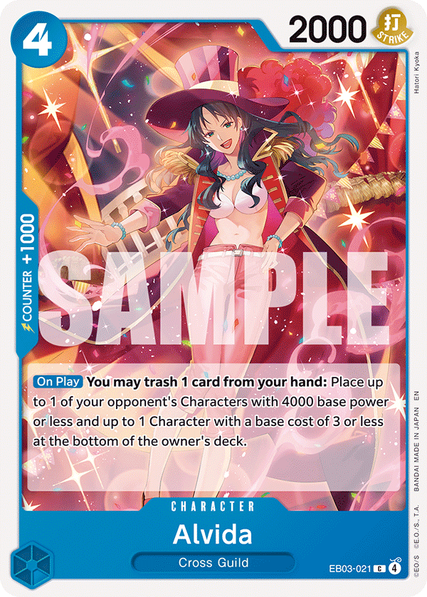 ONE PIECE HEROINES EDITION- [EB-03] Singles (All Colours)