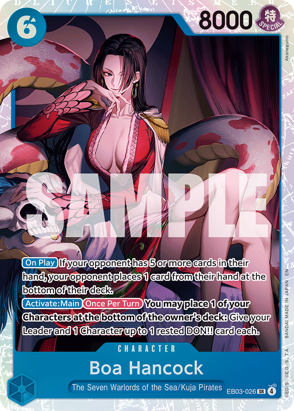 ONE PIECE HEROINES EDITION- [EB-03] Singles (All Colours)