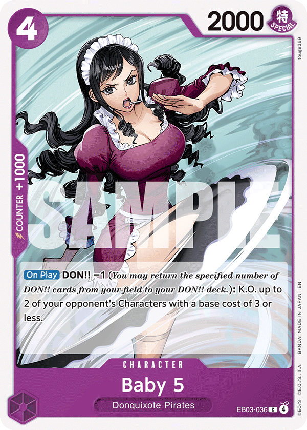 ONE PIECE HEROINES EDITION- [EB-03] Singles (All Colours)