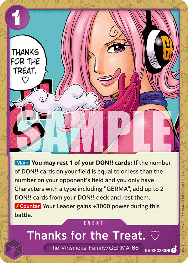 ONE PIECE HEROINES EDITION- [EB-03] Singles (All Colours)