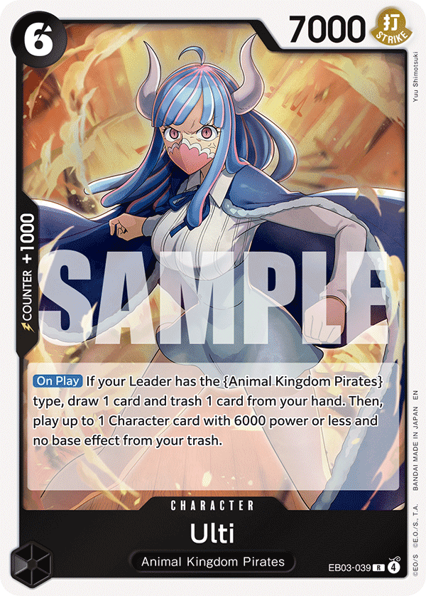 ONE PIECE HEROINES EDITION- [EB-03] Singles (All Colours)