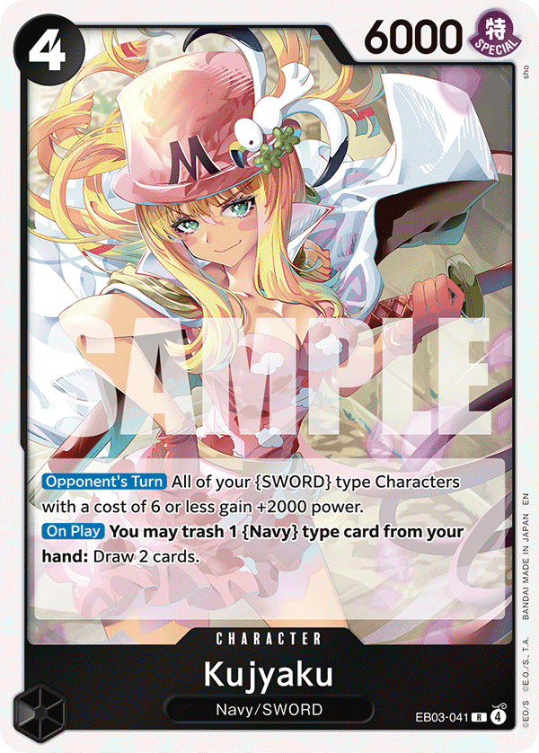ONE PIECE HEROINES EDITION- [EB-03] Singles (All Colours)