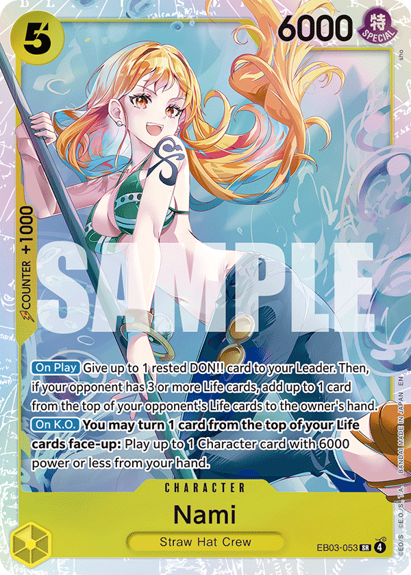ONE PIECE HEROINES EDITION- [EB-03] Singles (All Colours)