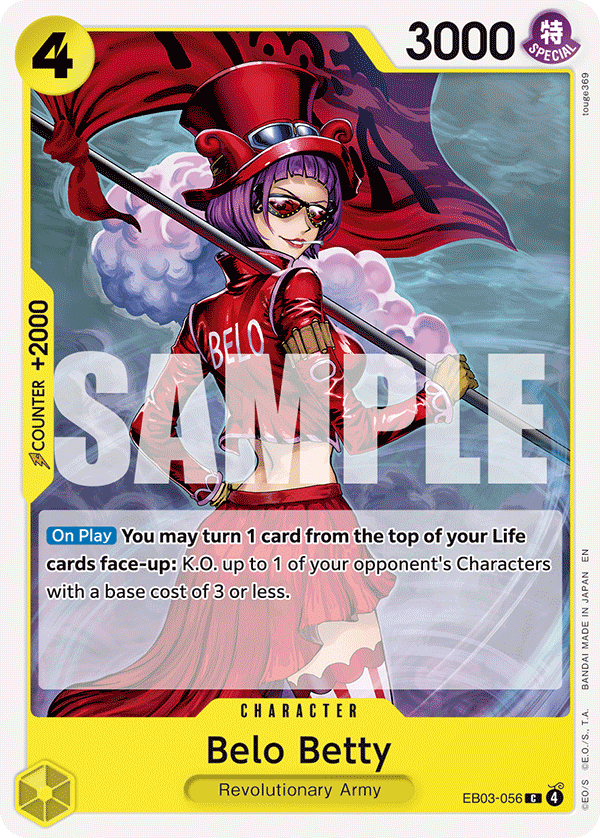 ONE PIECE HEROINES EDITION- [EB-03] Singles (All Colours)