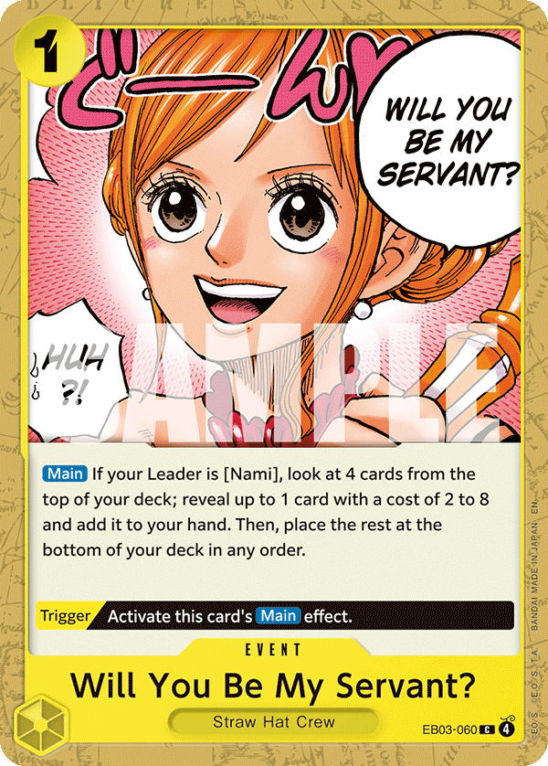 ONE PIECE HEROINES EDITION- [EB-03] Singles (All Colours)