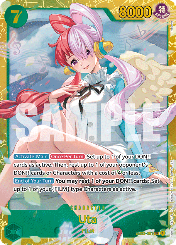 ONE PIECE HEROINES EDITION- [EB-03] Singles (All Colours)