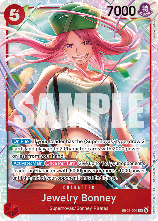 ONE PIECE HEROINES EDITION- [EB-05] Singles (All Colours)