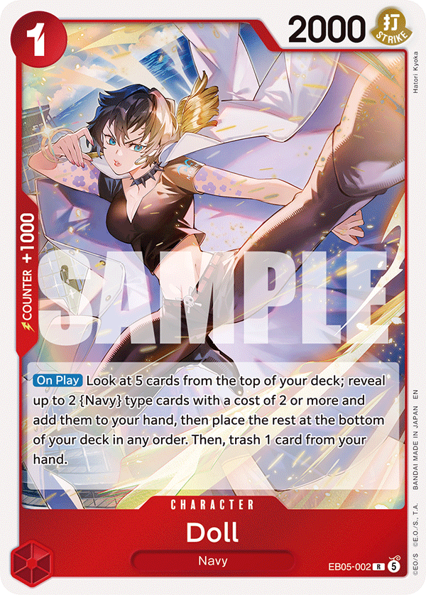 ONE PIECE HEROINES EDITION- [EB-05] Singles (All Colours)