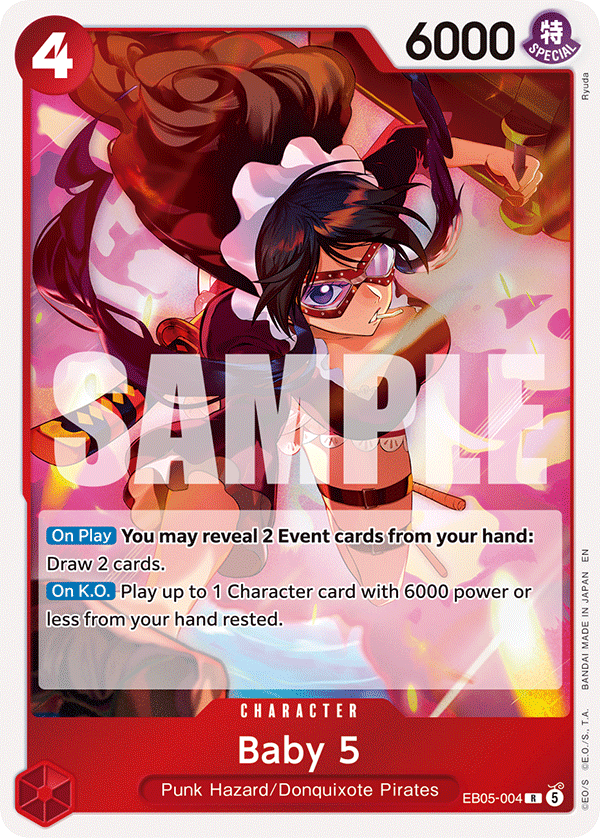 ONE PIECE HEROINES EDITION- [EB-05] Singles (All Colours)