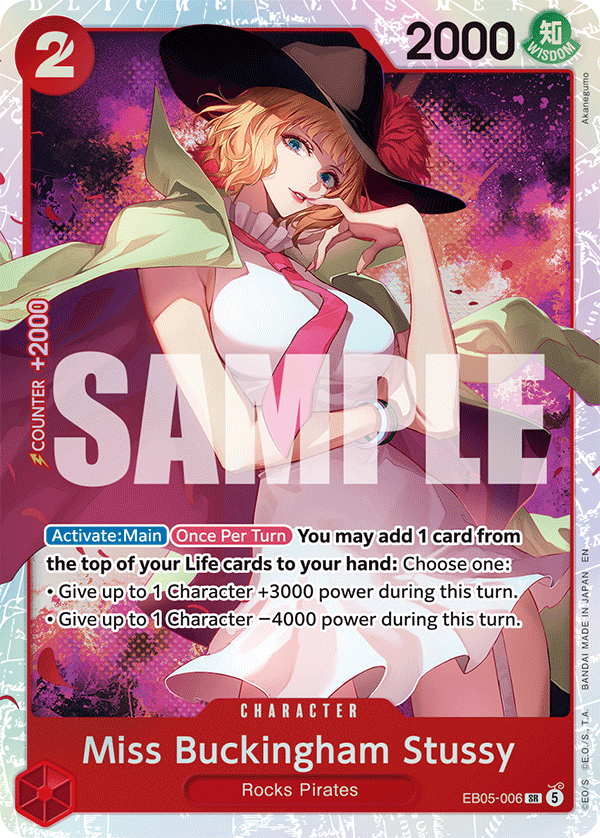 ONE PIECE HEROINES EDITION- [EB-05] Singles (All Colours)