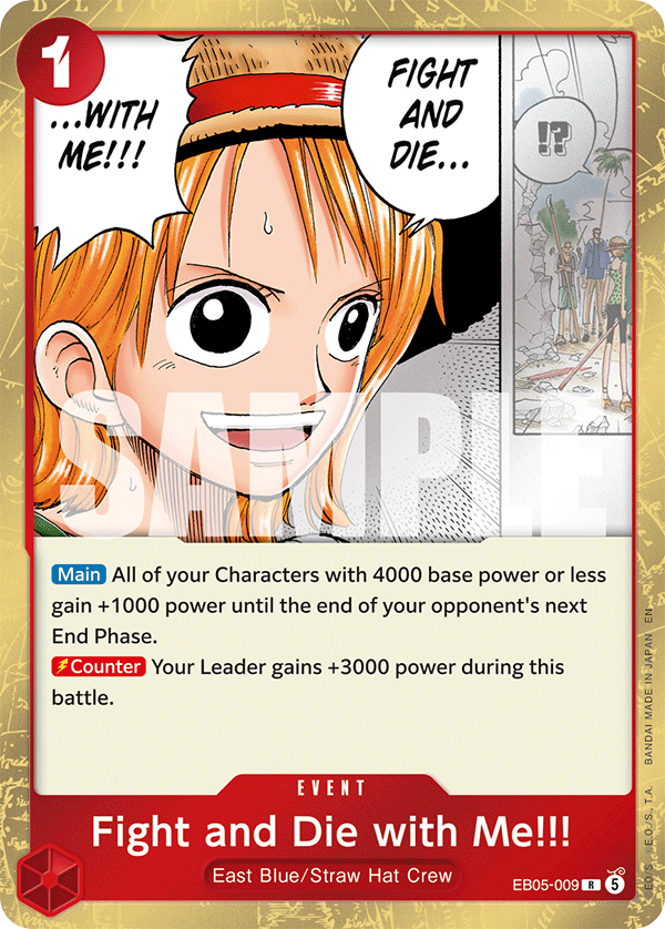 ONE PIECE HEROINES EDITION- [EB-05] Singles (All Colours)