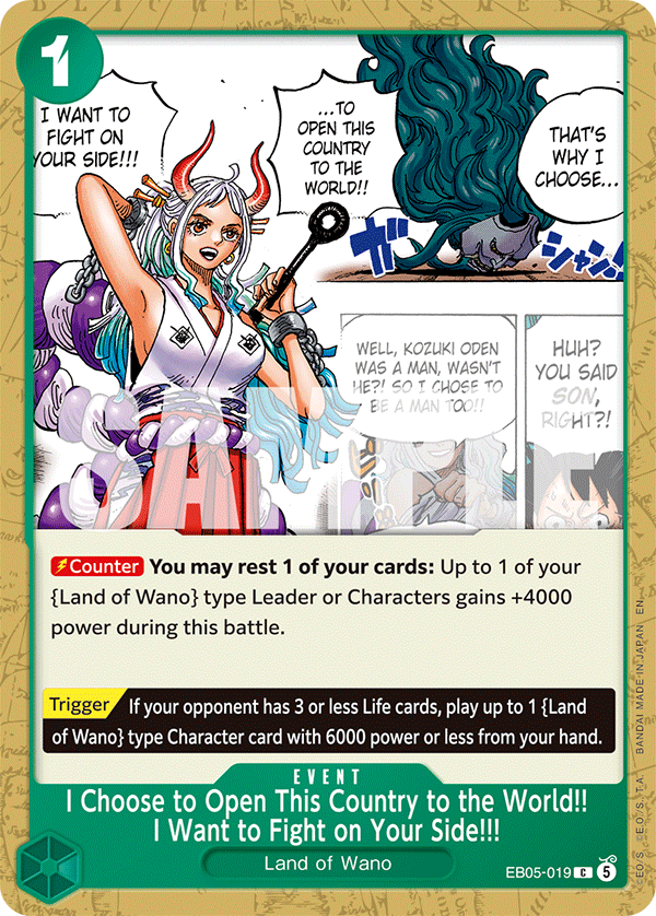 ONE PIECE HEROINES EDITION- [EB-05] Singles (All Colours)