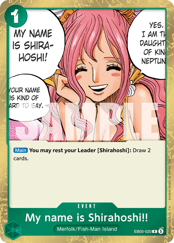 ONE PIECE HEROINES EDITION- [EB-05] Singles (All Colours)