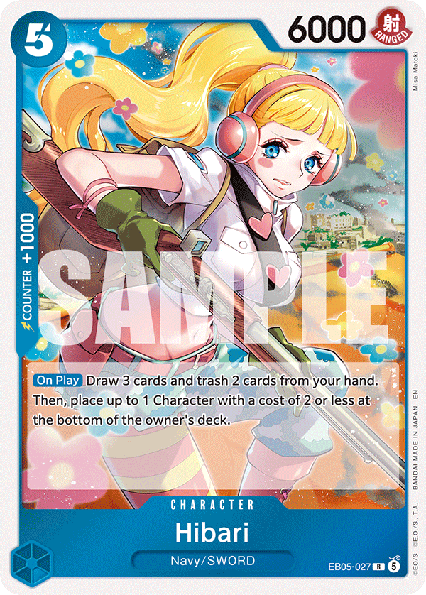 ONE PIECE HEROINES EDITION- [EB-05] Singles (All Colours)