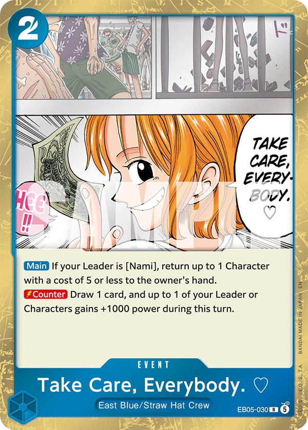 ONE PIECE HEROINES EDITION- [EB-05] Singles (All Colours)