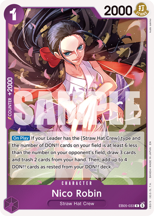 ONE PIECE HEROINES EDITION- [EB-05] Singles (All Colours)