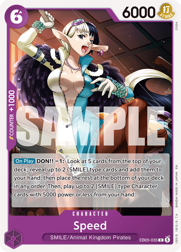 ONE PIECE HEROINES EDITION- [EB-05] Singles (All Colours)