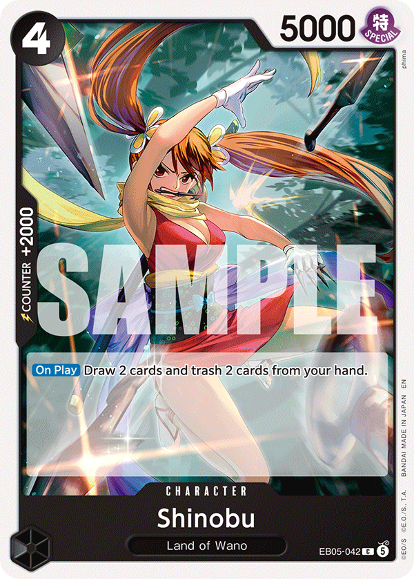 ONE PIECE HEROINES EDITION- [EB-05] Singles (All Colours)