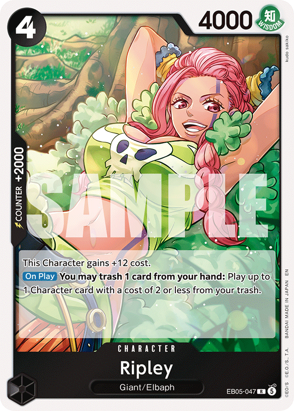 ONE PIECE HEROINES EDITION- [EB-05] Singles (All Colours)