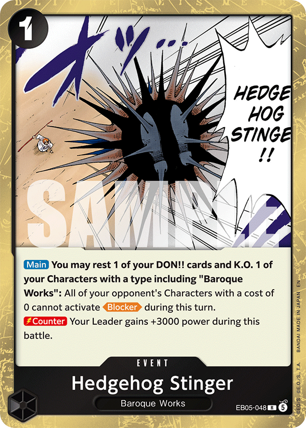 ONE PIECE HEROINES EDITION- [EB-05] Singles (All Colours)