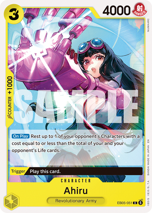 ONE PIECE HEROINES EDITION- [EB-05] Singles (All Colours)