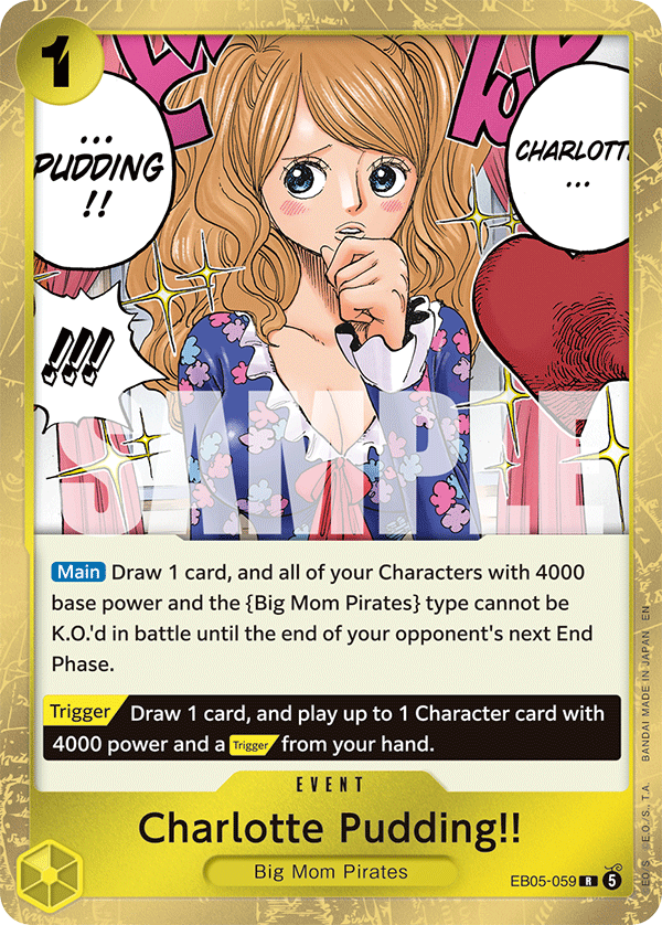 ONE PIECE HEROINES EDITION- [EB-05] Singles (All Colours)