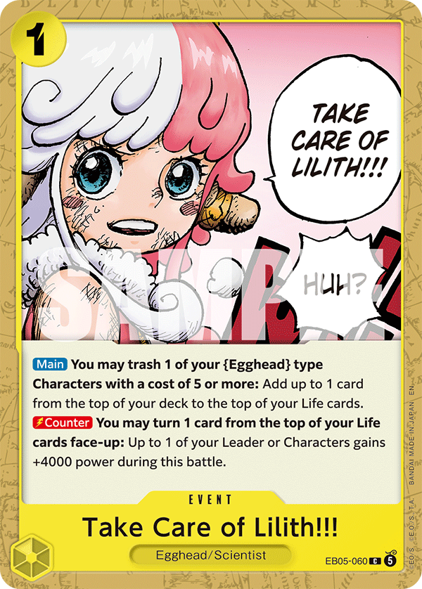 ONE PIECE HEROINES EDITION- [EB-05] Singles (All Colours)