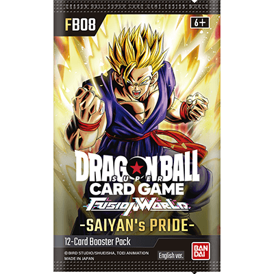 Dragon Ball Super Card Game: Fusion World – Booster Display: Saiyan's Pride [FB08] (pre-order)