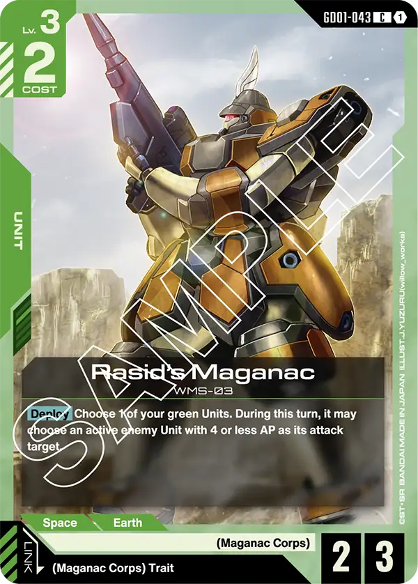 Gundam - Newtype Rising - Green Units