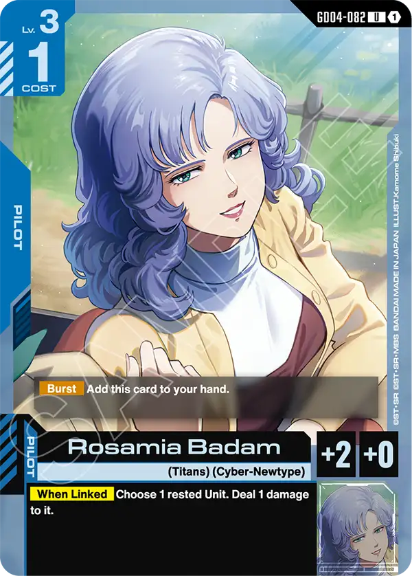 Gundam - Phantom Aria - Pilots
