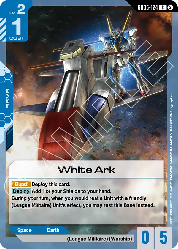 Gundam - Freedom Ascension - Bases and Tokens