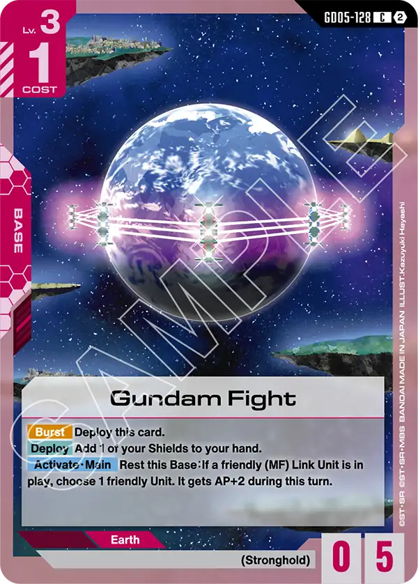 Gundam - Freedom Ascension - Bases and Tokens