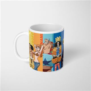 One Piece - Panels - White Mug