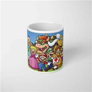 Super Mario - Characters - White Mug