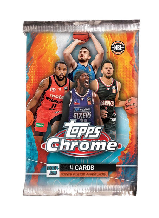 Topps Chrome NBL 2024/2025 Basketball Trading Cards - Hobby Breaker