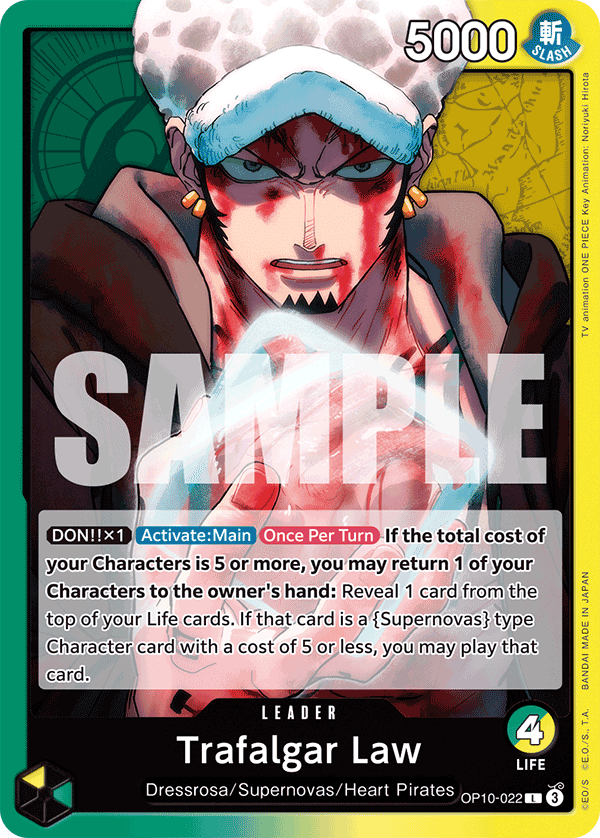 One Piece OP10 Royal Blood - Green