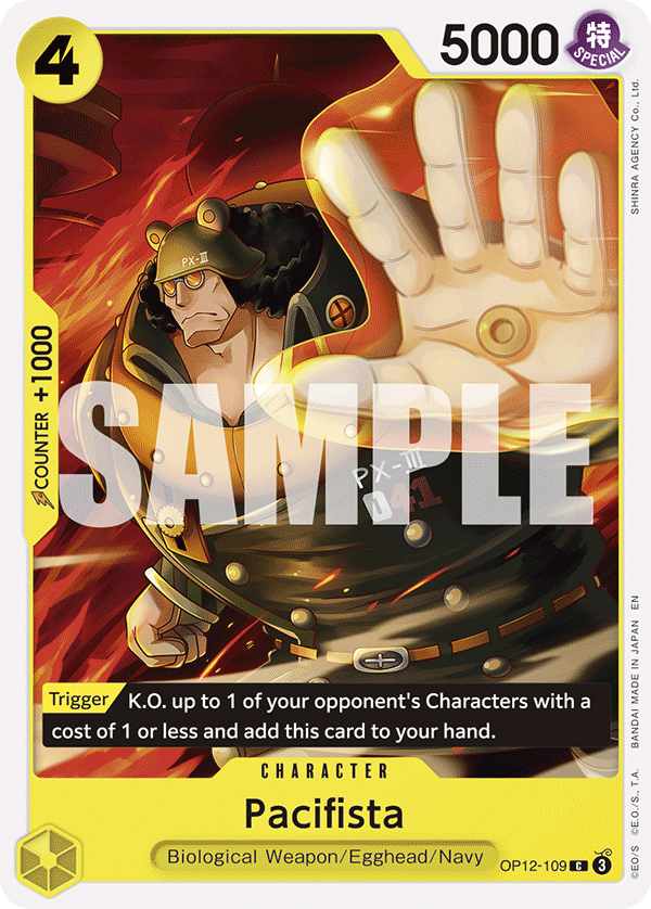 One Piece OP12 Legacy of the Master - Yellow