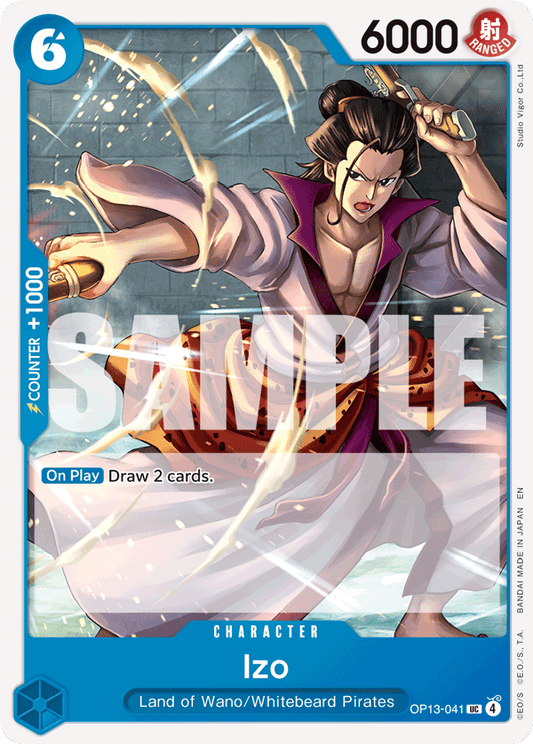 One Piece CARRYING ON HIS WILL- [OP-13] - Blue