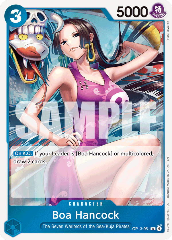 One Piece CARRYING ON HIS WILL- [OP-13] - Blue