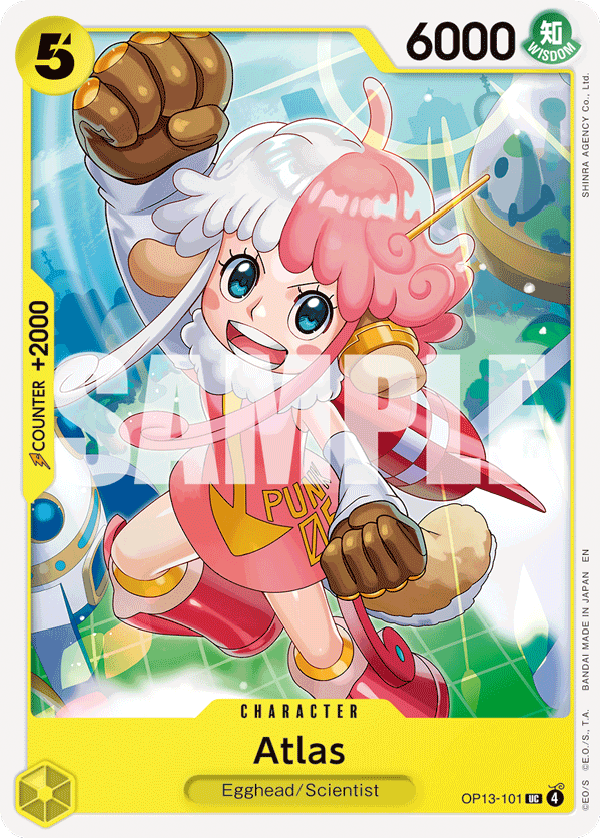 One Piece CARRYING ON HIS WILL- [OP-13] - Yellow